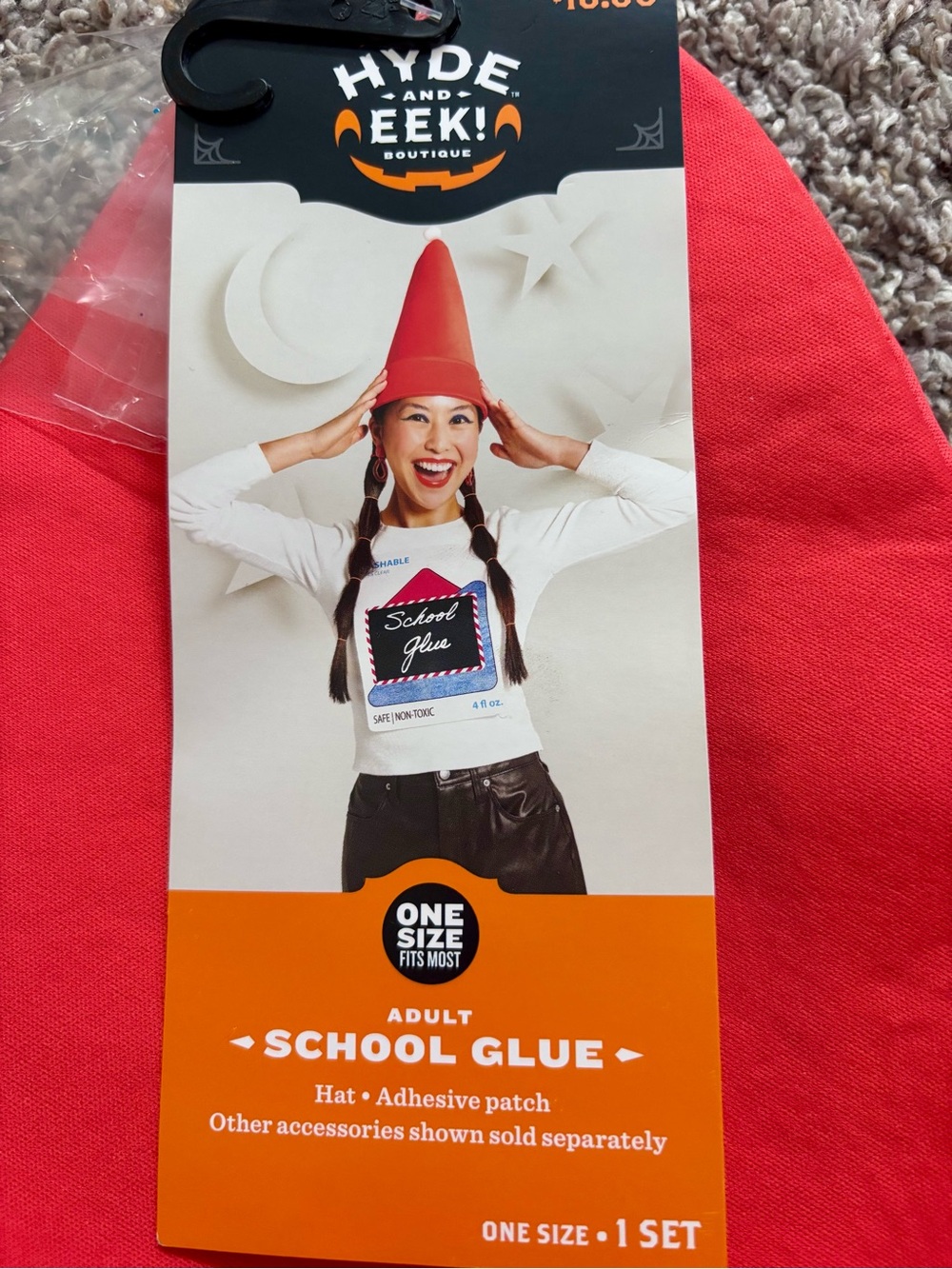 NWT Hyde & EEK! Boutique Adult School Glue Halloween Costume Accessory Kit